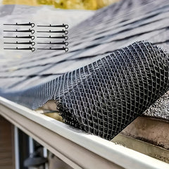 1pc Gutter Guard Mesh 1M Leaf Debris Protection