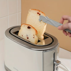 Toaster Tong Oven Rack Push Pull Stick Grill Kitchen Tongs Multifunctional