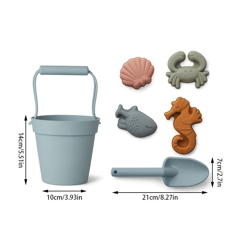 Dinosaur Beach Sand Molds Non Toxic Soft Flexible Creative Play Kids Summer Fun
