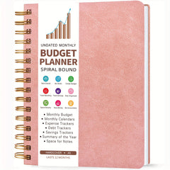Budget Planner Monthly Organizer Notebook - Expense Tracker A5 Undated