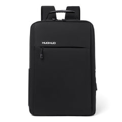 Men's Large Capacity Slim Travel Bookbag w/ USB Charging