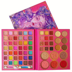 66 Colors Makeup Palette Eyeshadow Concealer Highlighter Blush Palette