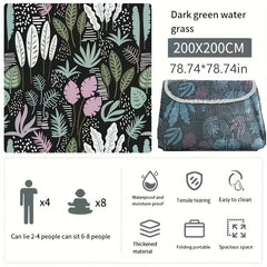 Waterproof Sand Beach Blanket Compact Portable Outdoor Vacation Camping Hiking