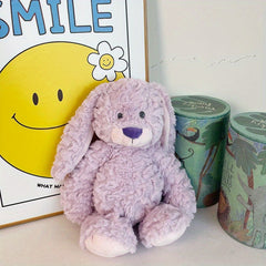 Healing Plush Rabbit Soft & Huggable Purple Rabbit Plush Doll
