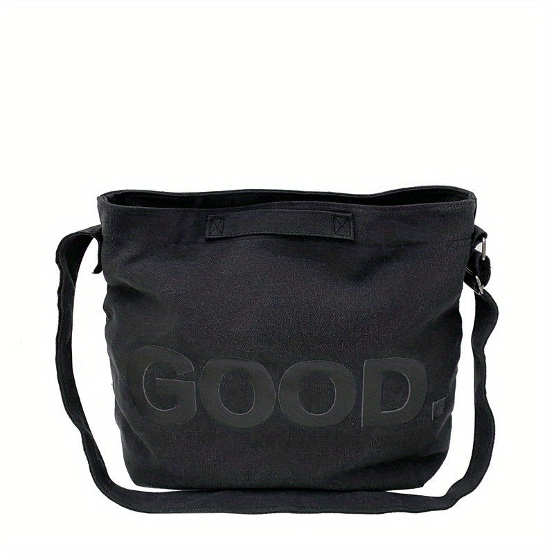 Vintage Vegan Crossbody Bag Large Capacity Shoulder Bag