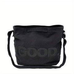 Vintage Vegan Crossbody Bag Large Capacity Shoulder Bag