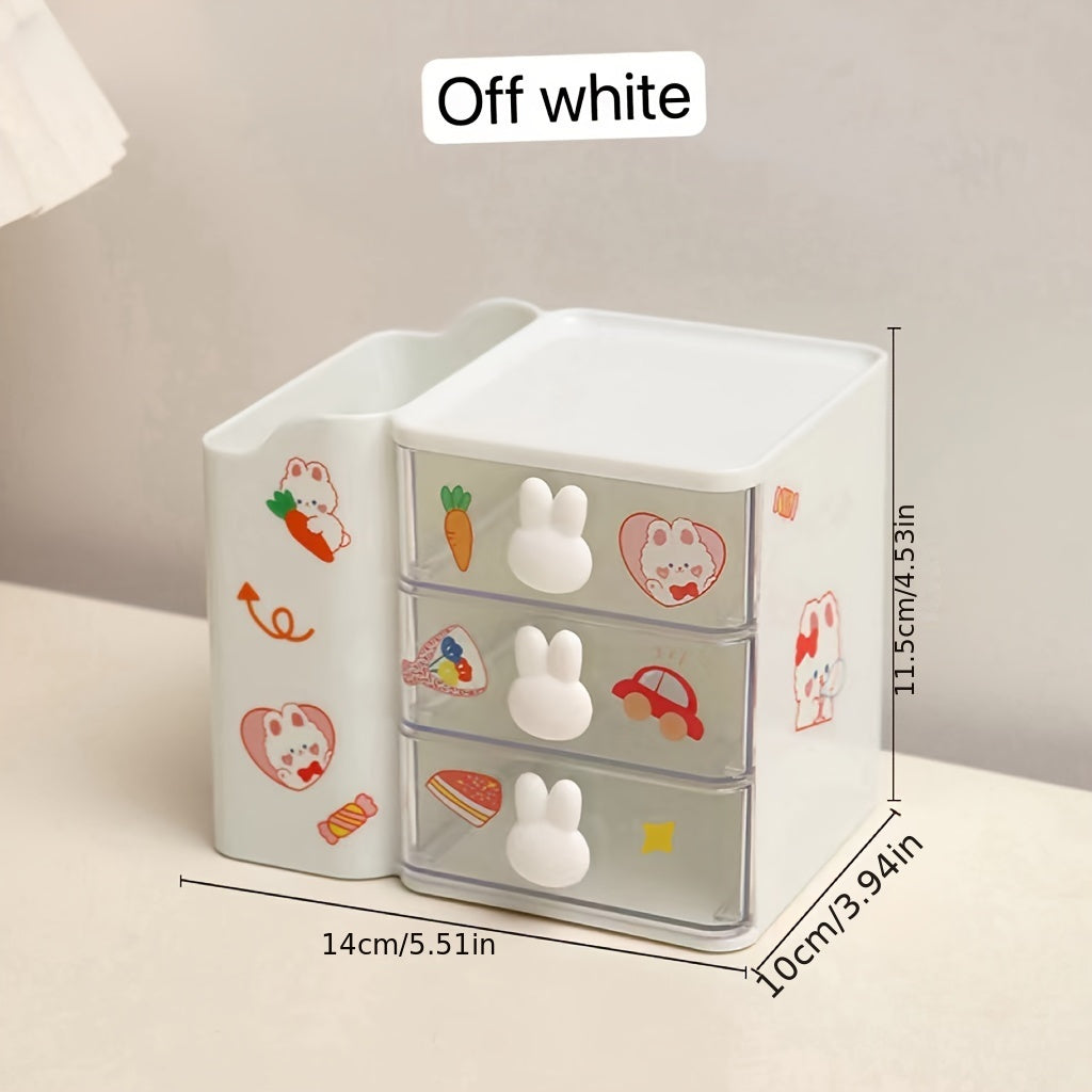 Cloud Desktop Pen Holder Stationery Drawer Storage Box