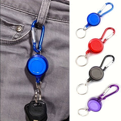 Telescopic Carabiner Stretch Plastic Buckle Fishing Gear
