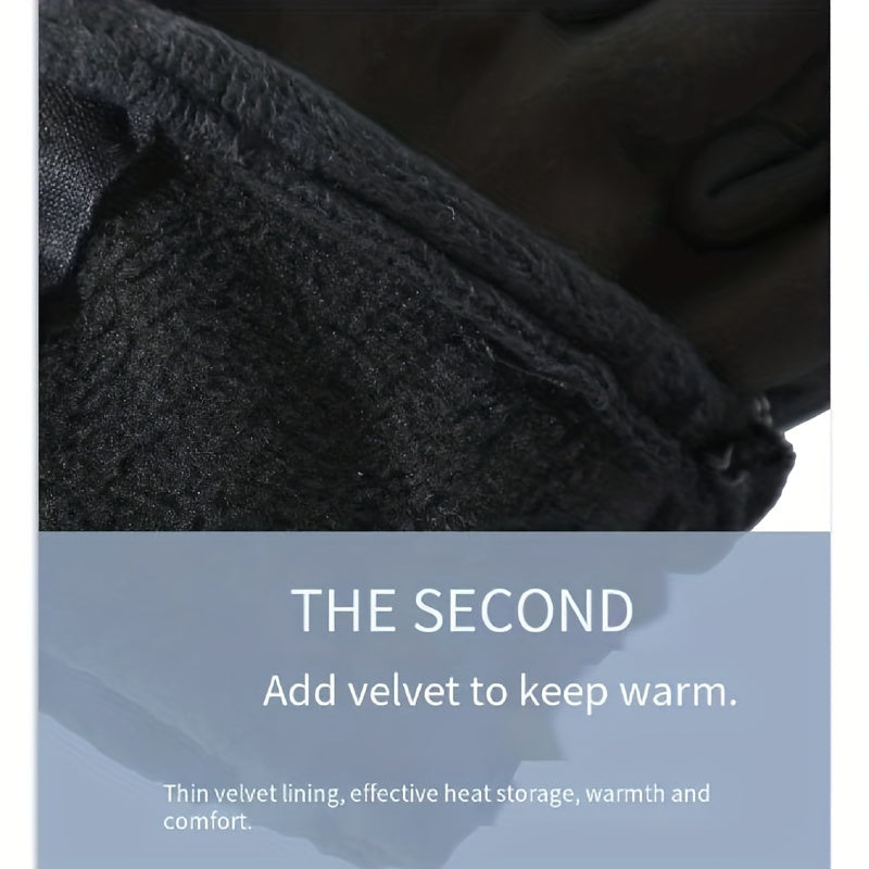 Winter Waterproof Touch Screen Warm Gloves for Cycling