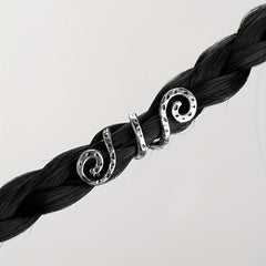 Vintage Viking Style Hair Ring Dreadlock Braid Hair Clip Hair Accessories