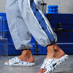 Coconut Tree Pattern Platform Slides