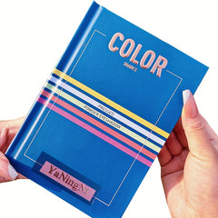 72 Colors Eyeshadow Palette 3D Neon Book 3 Layers Natural Makeup Set