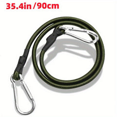 Heavy Duty Elastic Storage Rope with Buckle for Camping Luggage