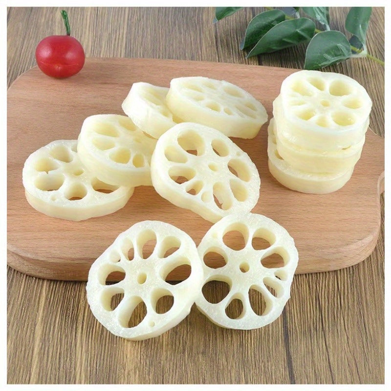 5pcs Jade Rice Cake & Vegetable Models for Restaurant Decor & Photography Props