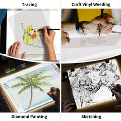 A4 LED Light Board for Diamond Painting Kits