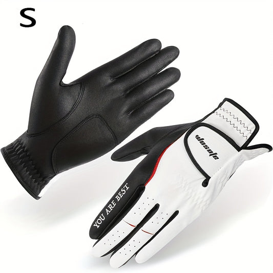 Durable Anti Slip Golf Glove, Left Hand, Breathable & Comfortable