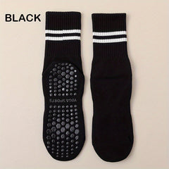 Non slip Yoga Socks Striped Silicone Dance Socks Breathable