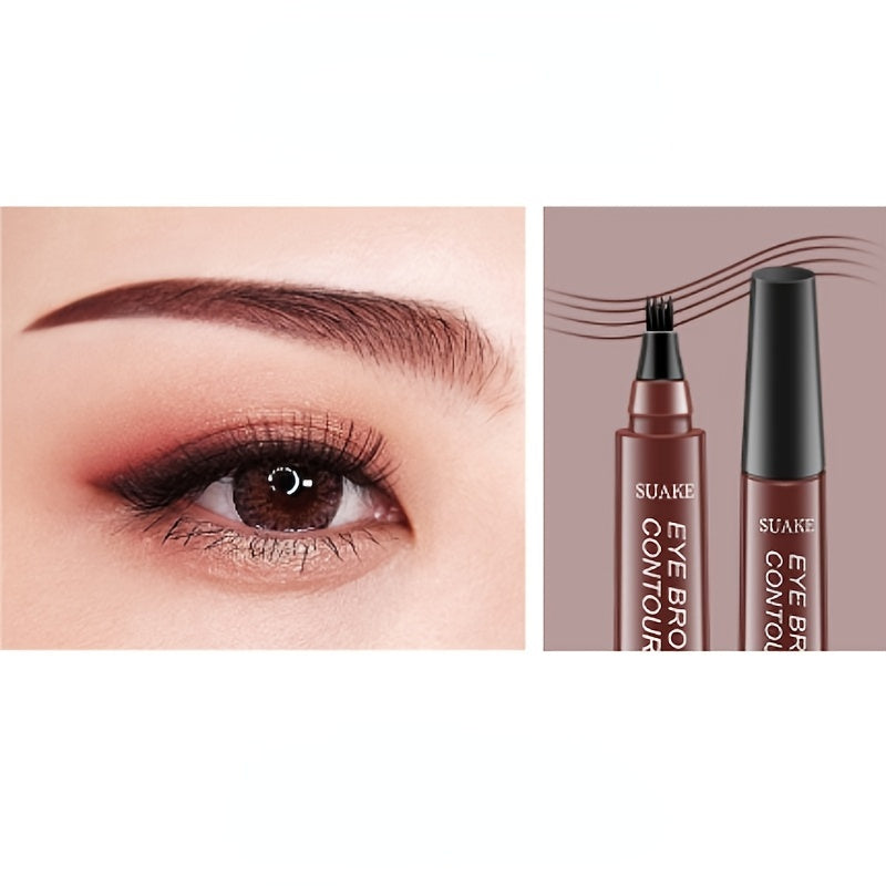Waterproof Gray Brown Tint Eyebrow Pen Long Lasting Tattoos