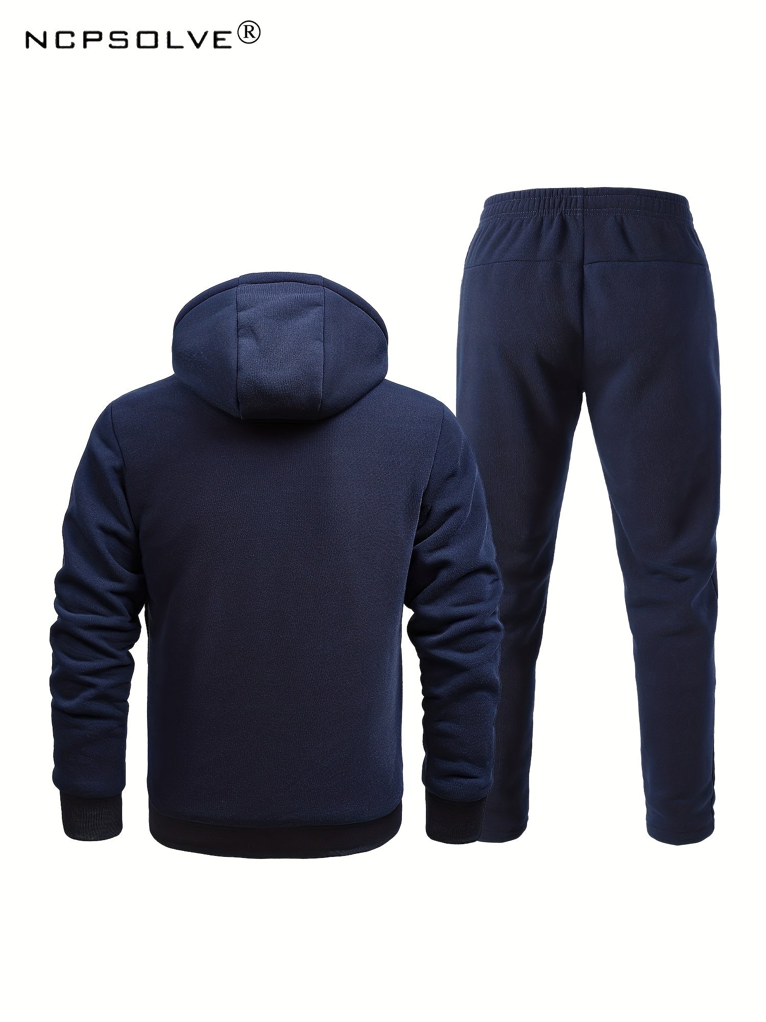 Men's Ultra Warm Outdoor Hooded Jacket & Pants Set