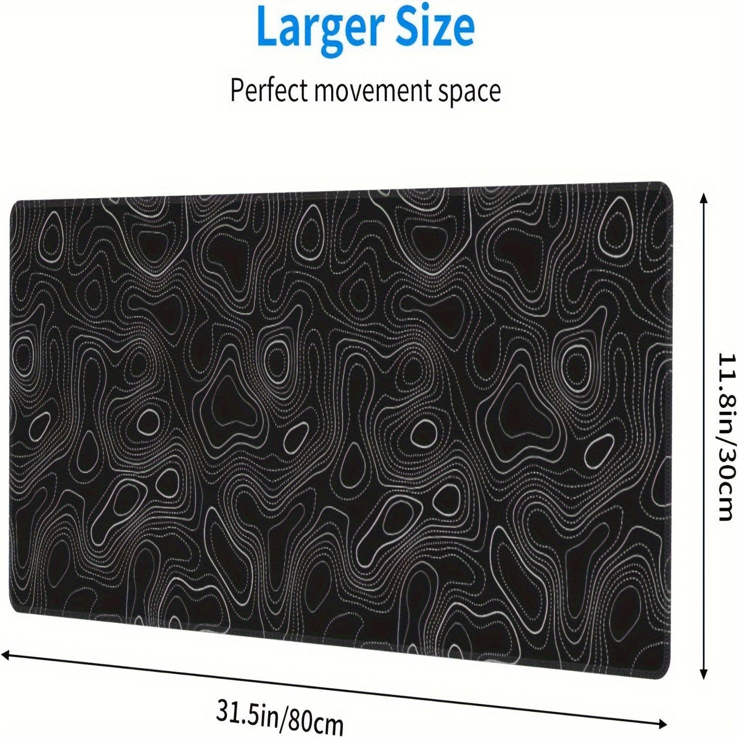 XL Terrain Dummy Point Mouse Pad Game Large Desk Pad