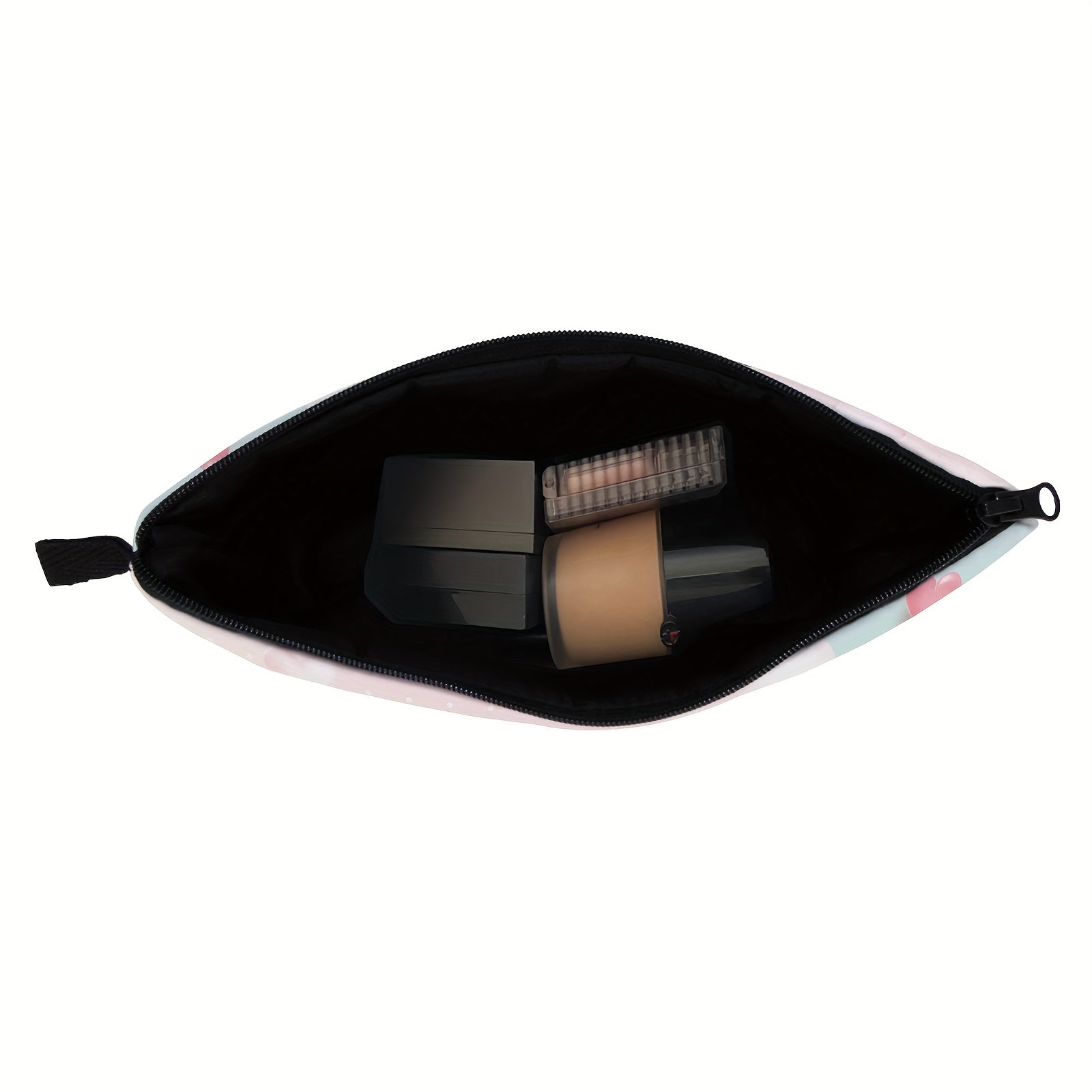 Floral Butterfly Heart Makeup Bag - Mother's Day Gift