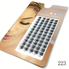 DIY Eyelash Extension C D Curling Volume Lashes Cluster