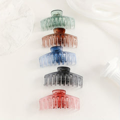 5pcs Gradient Hair Claw Shark Claw Large Back Head Hair Clip Hair Accessories