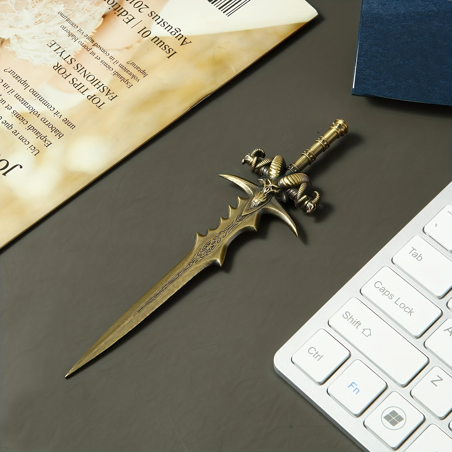 Metal Letter Opener Heavy Duty Envelope Cutter School Office Home