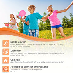 Pedometer Fitness Tracker Watch with Step Counter