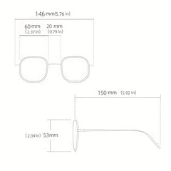 Retro Anti Light Glasses Casual Eyeglasses Accessories