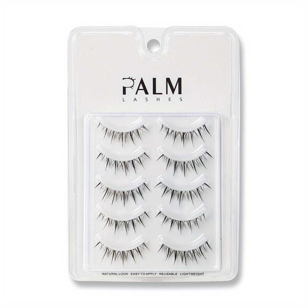 Natural Look False Eyelashes Short Japanese Lashes