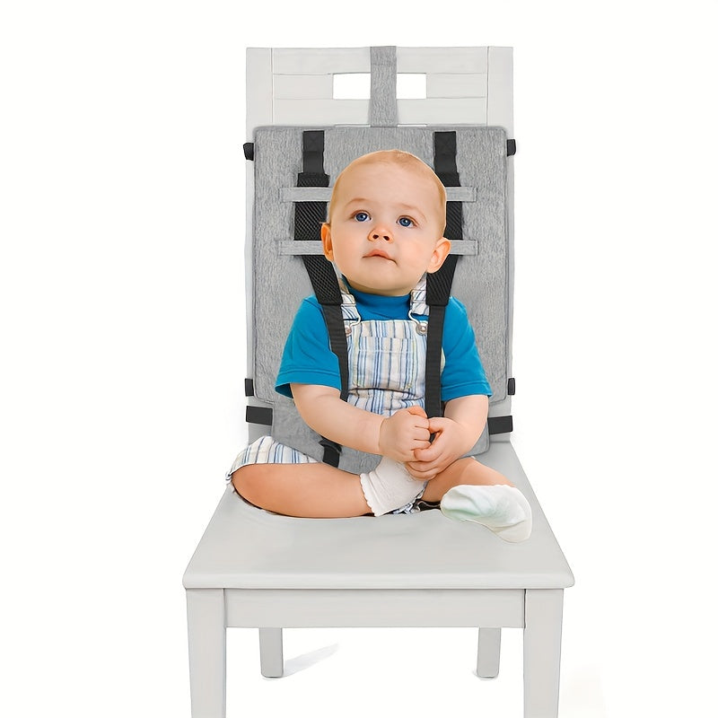 Portable Dining Chair Safety Belt Gray Seat Safety Belt