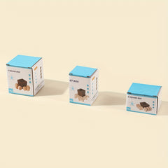 Brain Teaser Puzzle Box with 6 Building Blocks - Challenging Educational Game