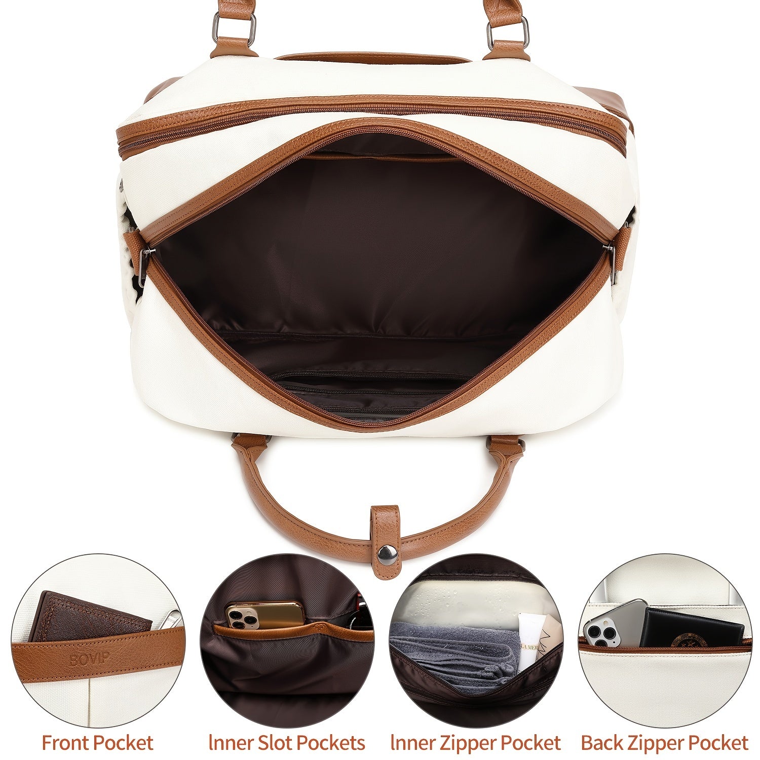 Large Capacity Travel Bag Sets Lightweight Luggage Handbag