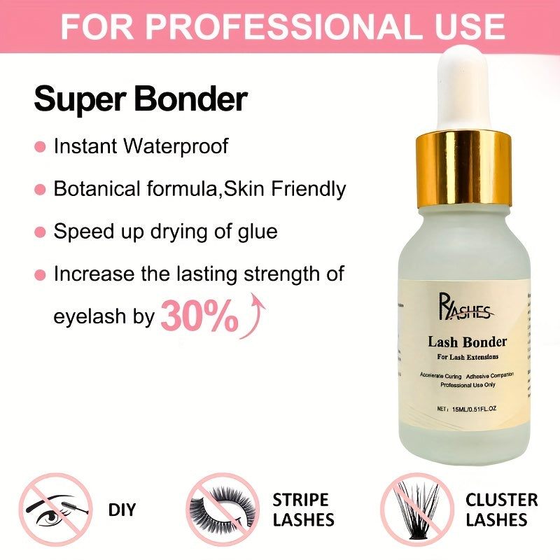Lash Bond For Eyelash Extensions 15ml Lash Glue Accelerator
