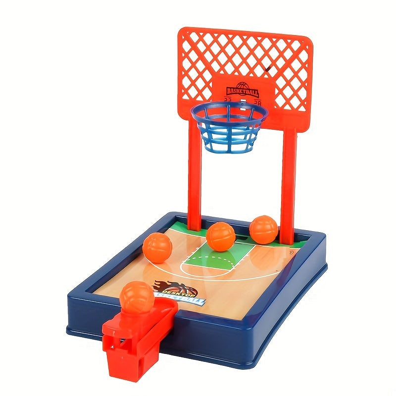Mini Desktop Basketball Game Stand Double Finger Ejection Shooting Machine
