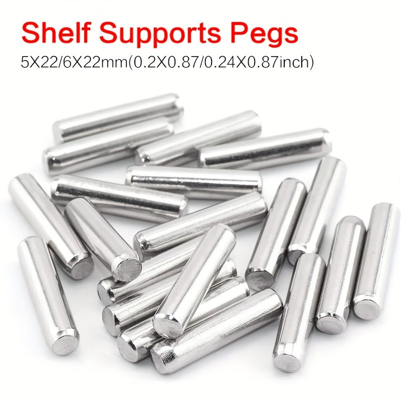 64pcs Cabinet Shelf Pegs Kitchen Shelf Clips Bracket Support Pegs