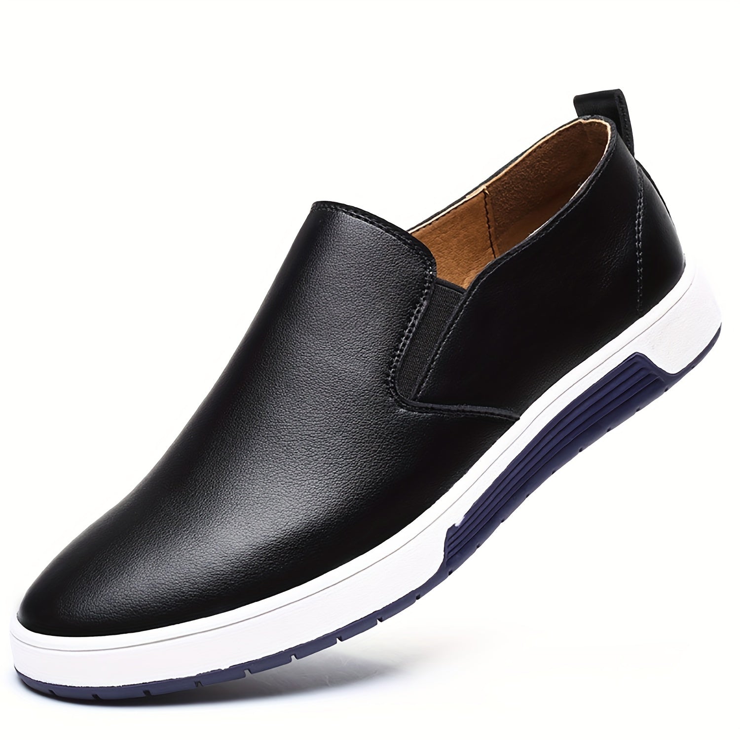 Men's Slip On Comfort Loafers Smart Casual Shoes Minimalist Flat