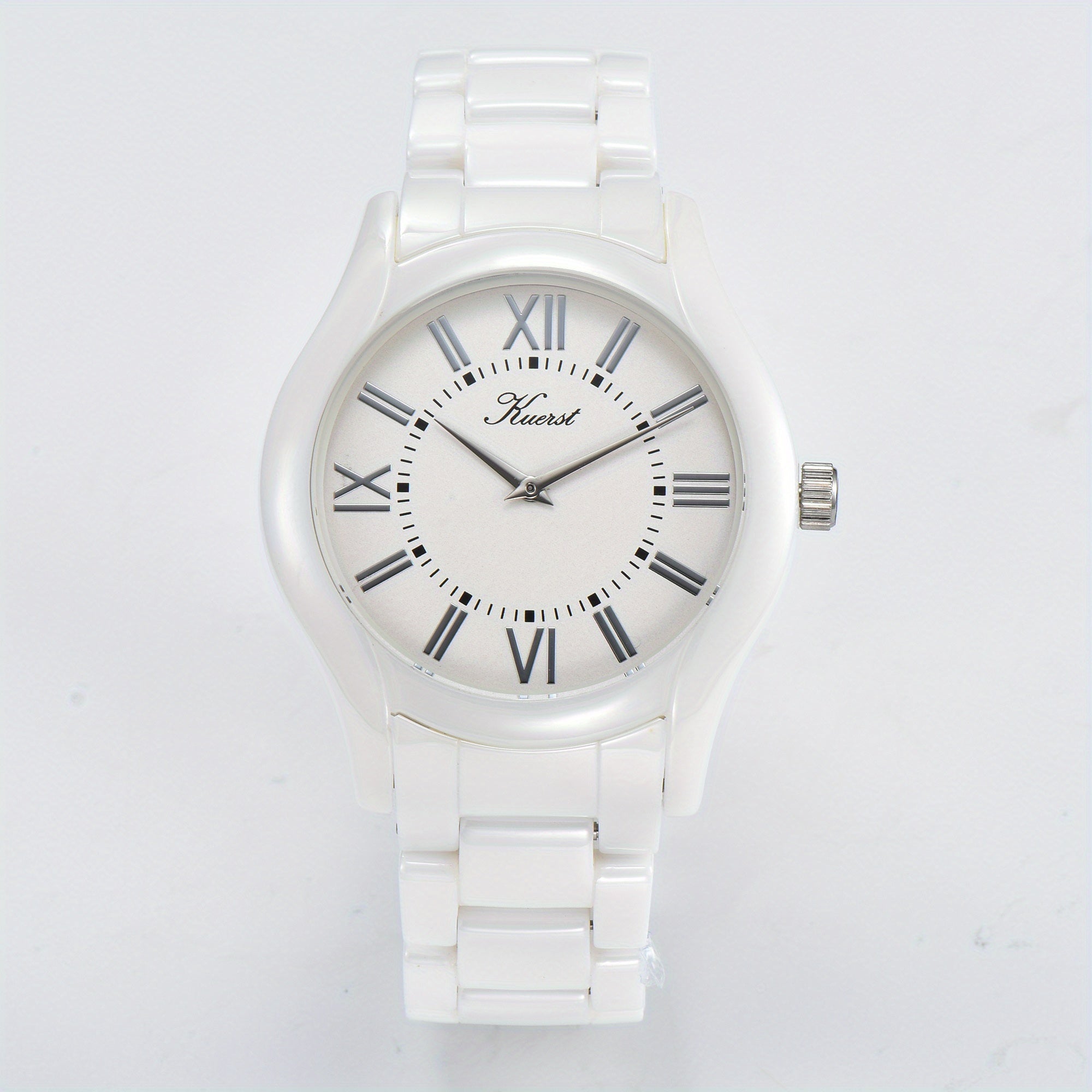 KUERST Teenager Watch Ceramic Butterfly Buckle Quartz Watch
