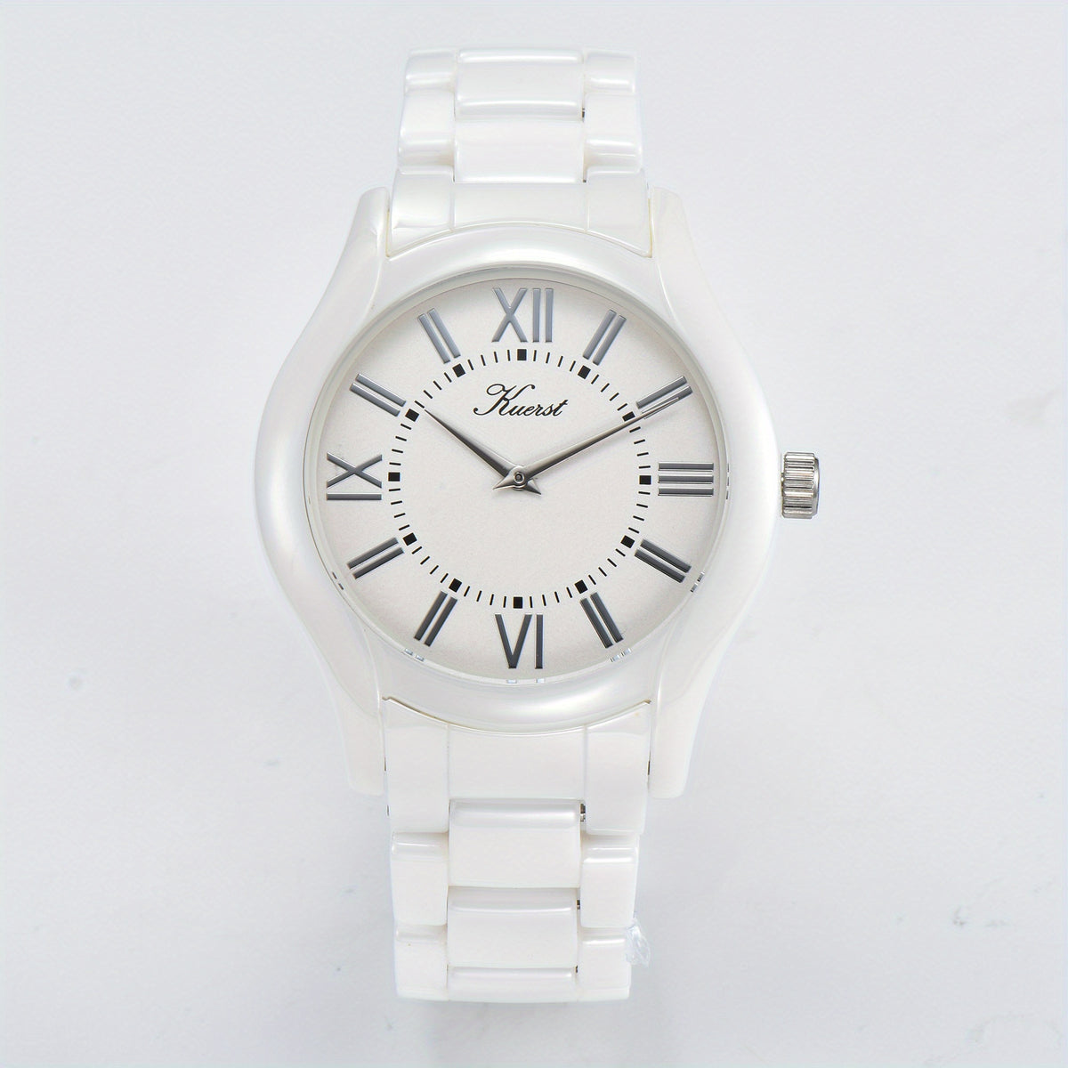 KUERST Teenager Watch Ceramic Butterfly Buckle Quartz Watch