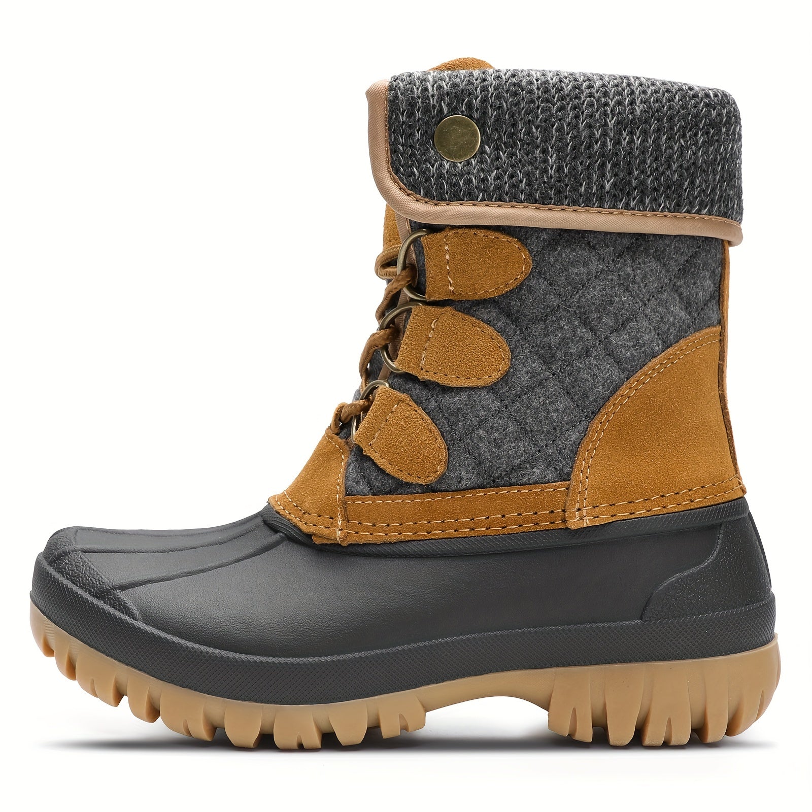 STQ Waterproof Winter Boots Women Cold Weather Duck Boots