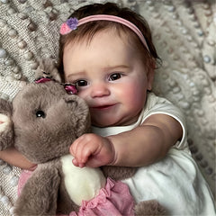 50.8cm Short Hair Reborn Doll - Birthday & Christmas Gift