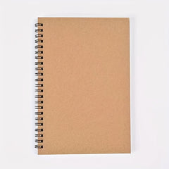 Stylish A5 Spiral Notebook - Solid Color