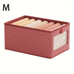 Drawer Type Storage Box With Window