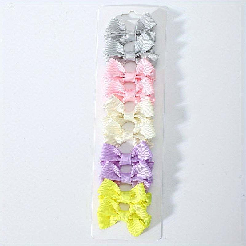 10pc Creative Hair Clips Set - Perfect Holiday Gift for Girls