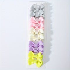 10pc Creative Hair Clips Set - Perfect Holiday Gift for Girls