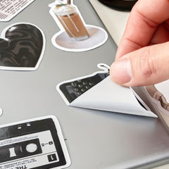 50pcs Random Pattern Tablet Notebook Journal Book Diy Graffiti Stickers