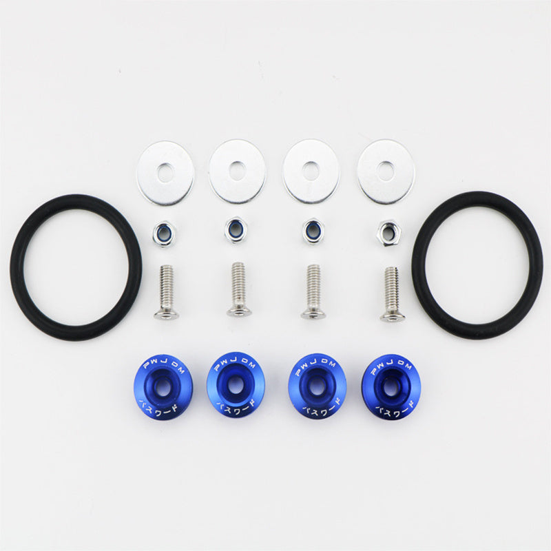 4pcs JDM Bumper Quick Release Fasteners