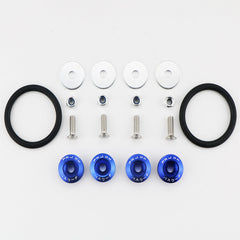4pcs JDM Bumper Quick Release Fasteners