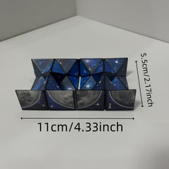Infinite Transforming Cube Star Shaped Toy Educational Flip Puzzle